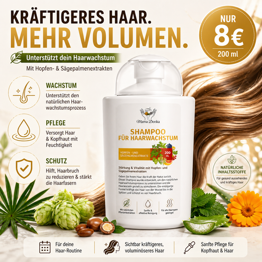 Shampoo für Haarwachstum