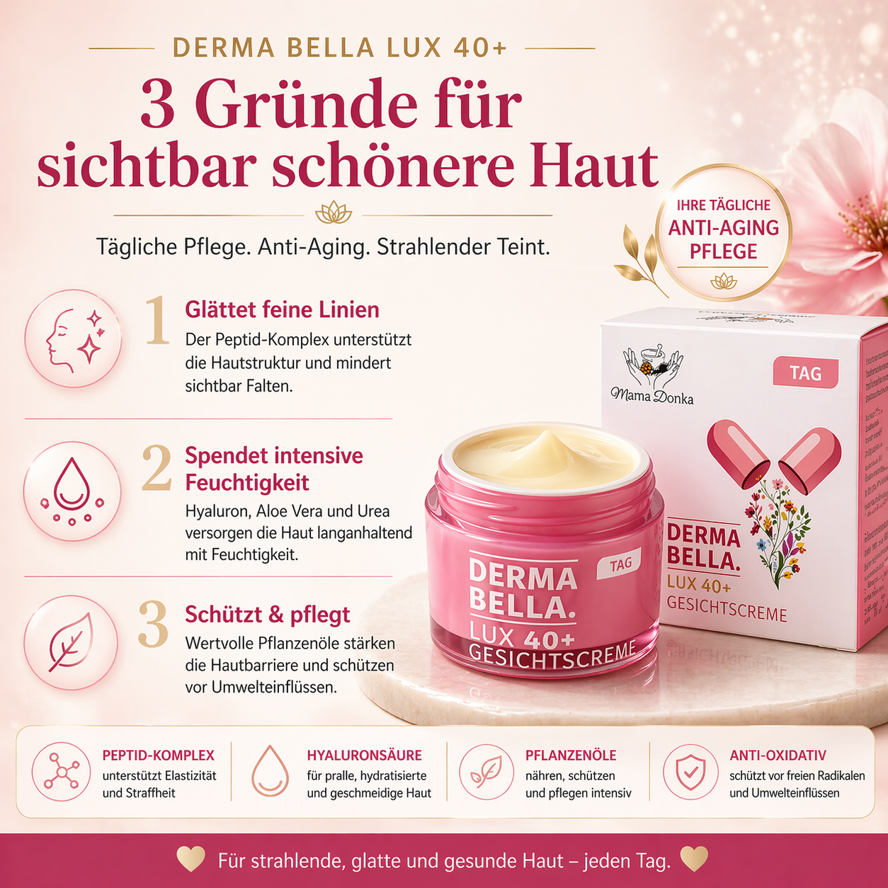 Derma Bella Lux 40+ Tagescreme