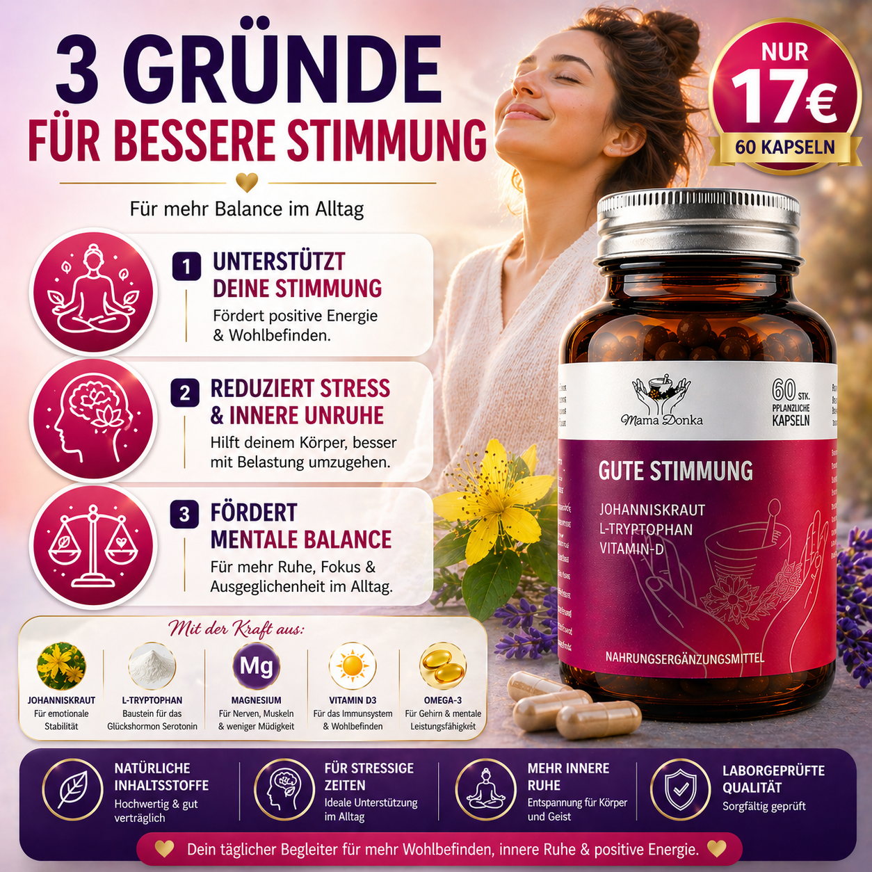 Gute Stimmung – für mentale Ausgeglichenheit