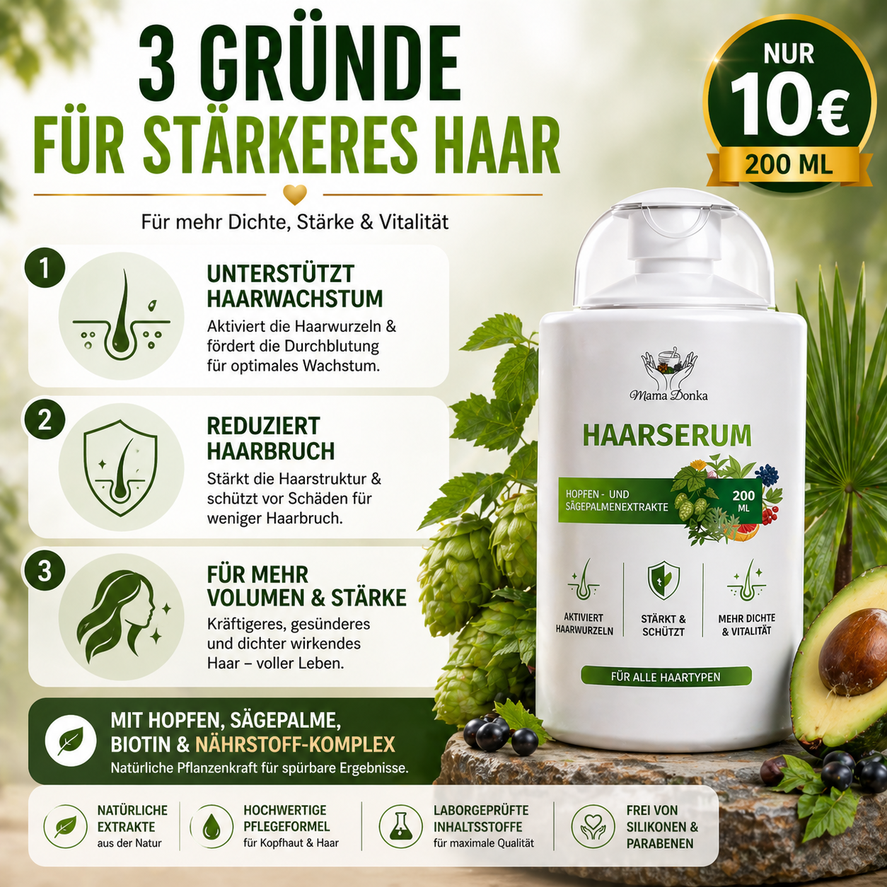 Aktivierendes Haarserum