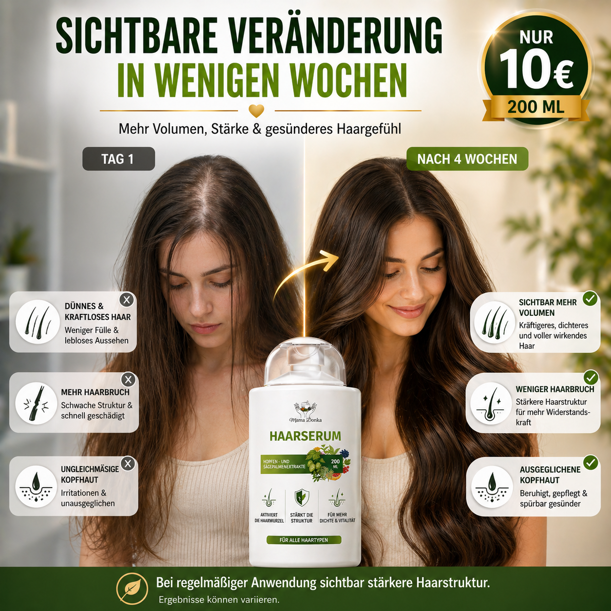 Aktivierendes Haarserum