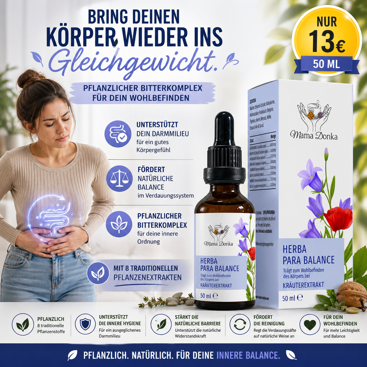 Herba Para Balance und Präbiotika Paket – Ausgeglichenheit und Wohlbefinden im Verdauungsbereich