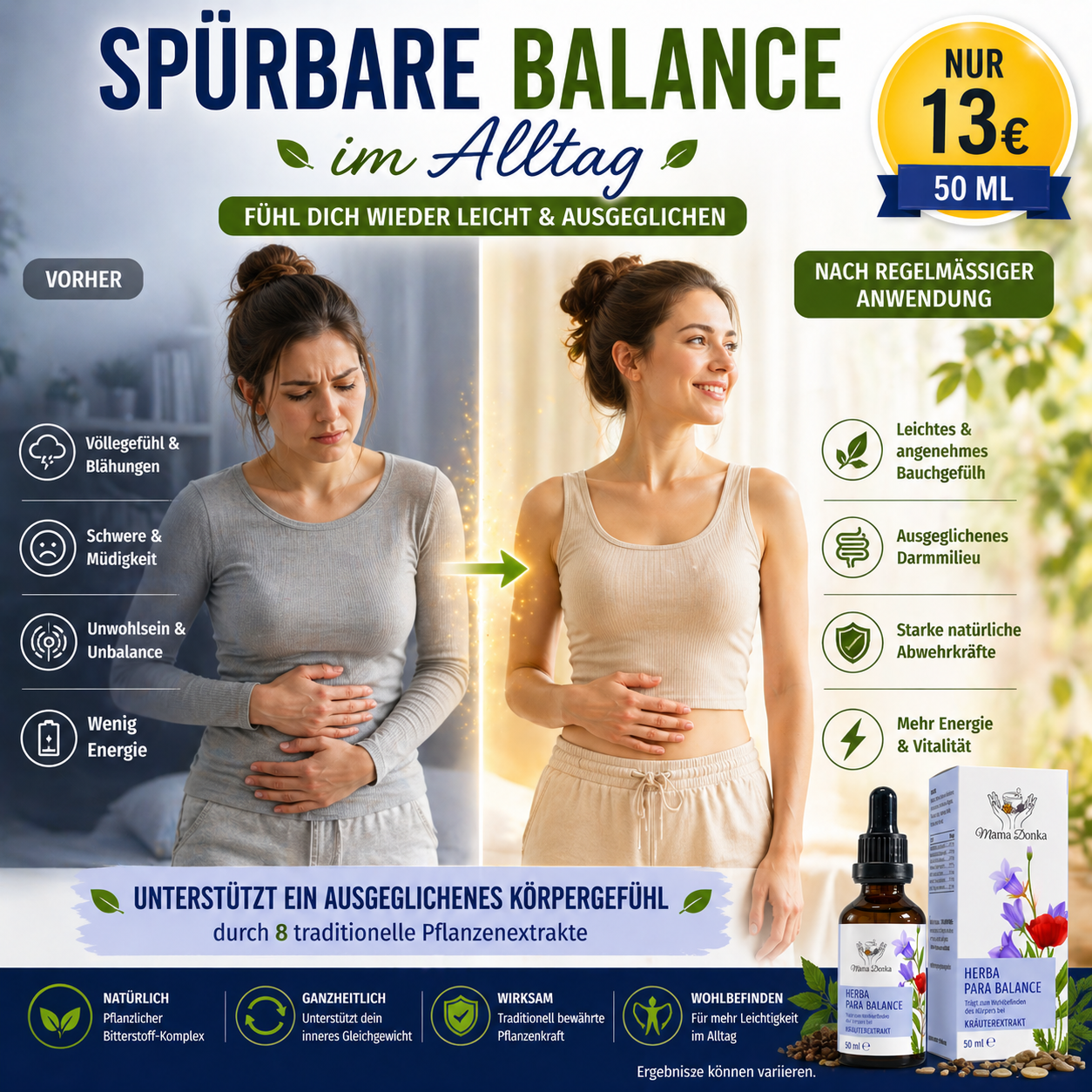 Herba Gastro Comfort und Ballaststoffe Paket – Wohlbefinden und Balance in der Verdauung
