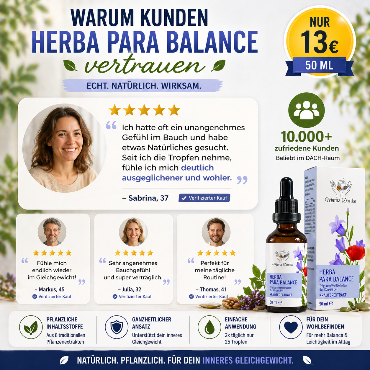 Herba Para Balance – natürliche Reinigung, Schutz und Balance von innen