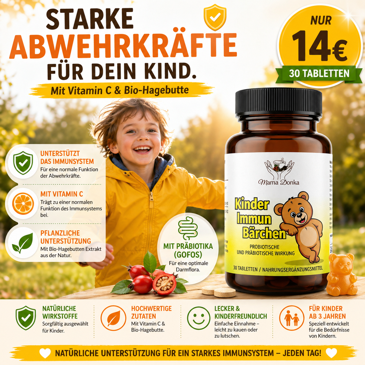 Kinder Immun Bärchen