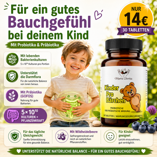 Kinder Pro Bärchen – Probiotika
