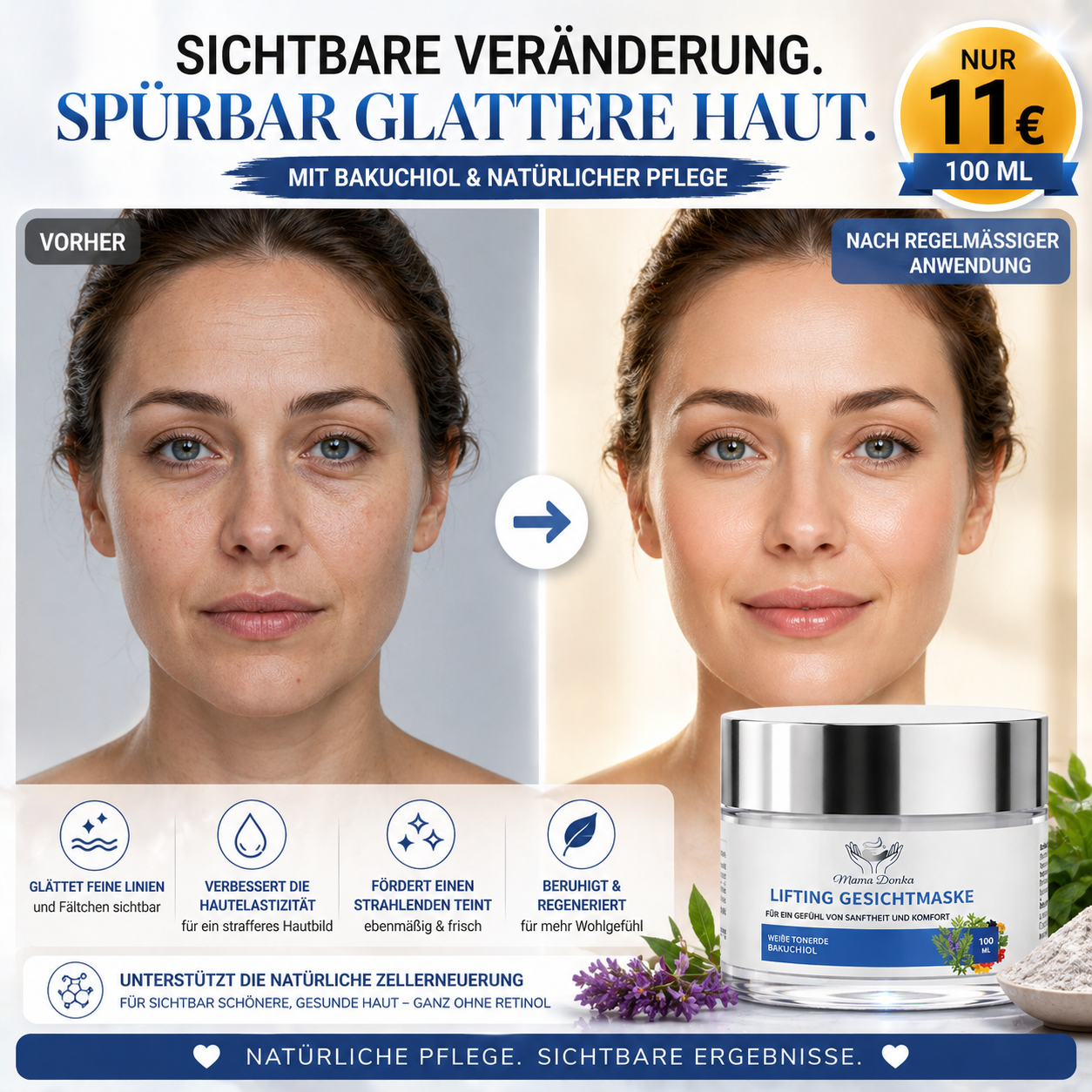 Lifting Gesichtsmaske