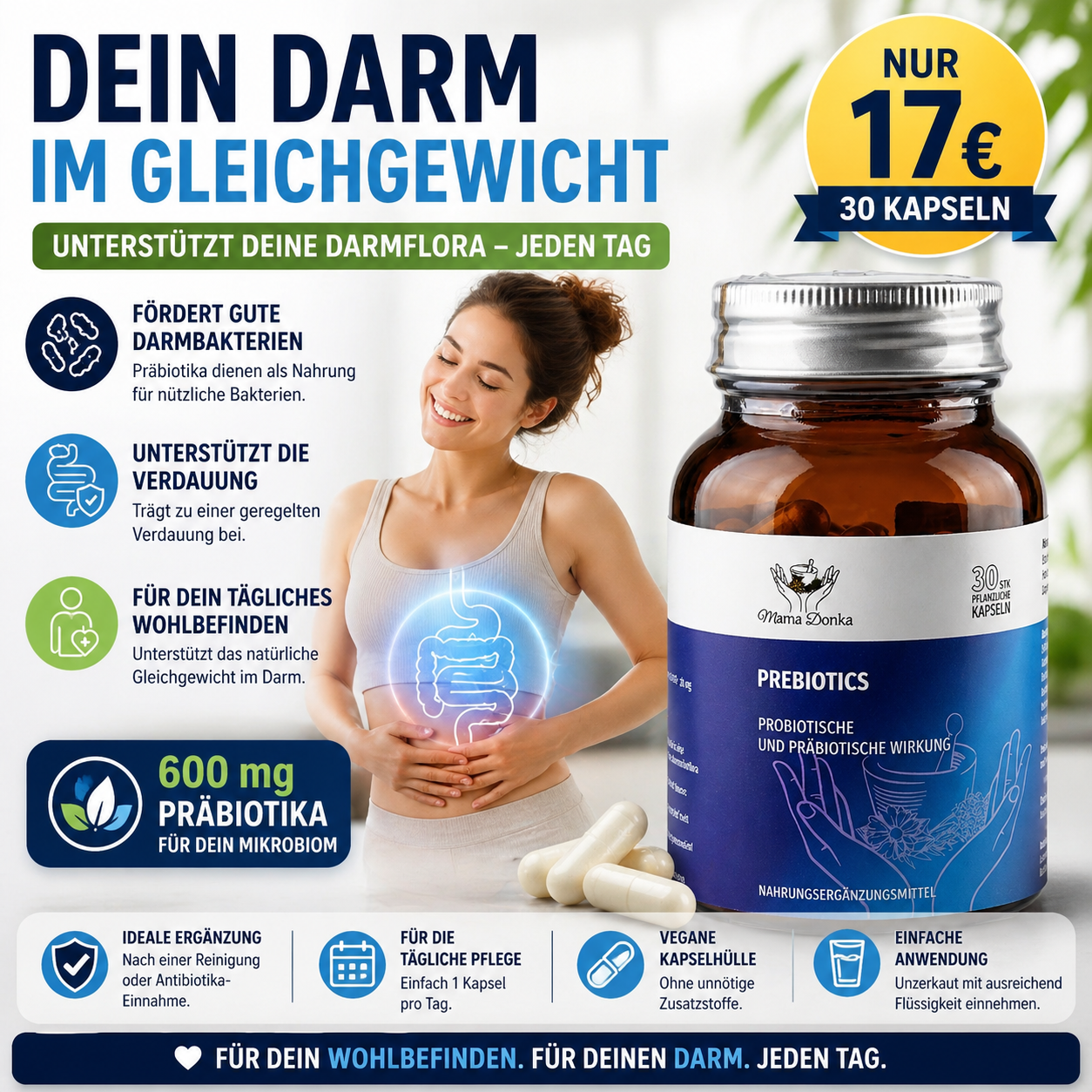 Herba Para Balance und Präbiotika Paket – Ausgeglichenheit und Wohlbefinden im Verdauungsbereich