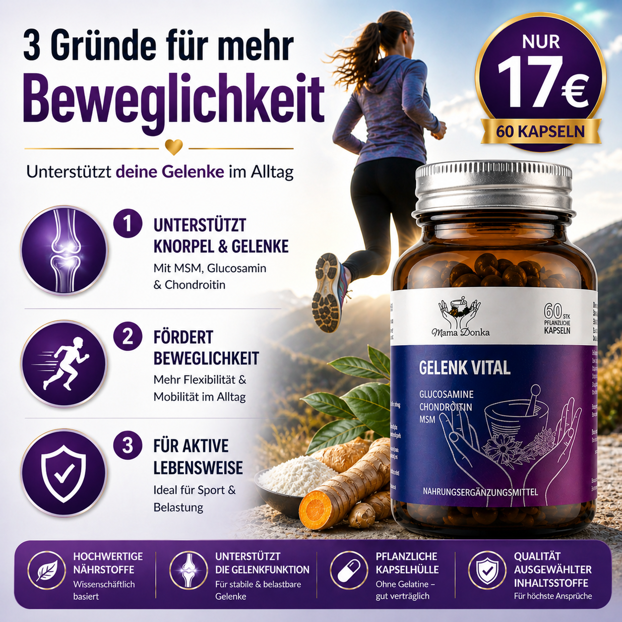 Gelenk Vital – Aktivitäts & Knorpel Komplex