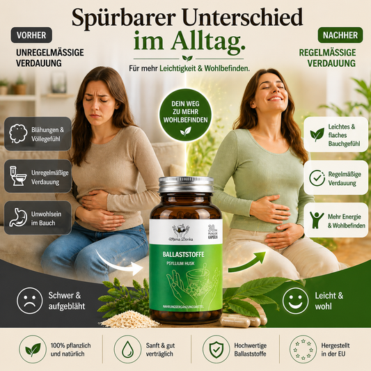 Herba Gastro Comfort und Ballaststoffe Paket – Wohlbefinden und Balance in der Verdauung
