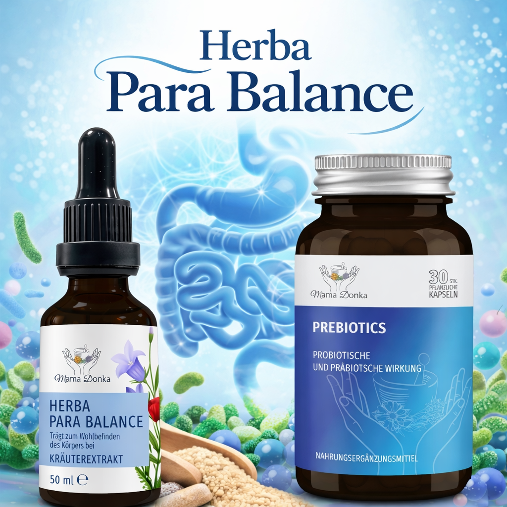 Herba Para Balance und Präbiotika Paket – Ausgeglichenheit und Wohlbefinden im Verdauungsbereich